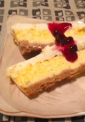 母の三層チーズケーキ（○るたや風？）-レシピのメイン写真