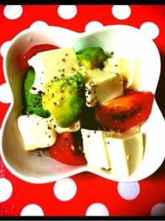 アボカドと豆腐のサラダ♪-レシピのメイン写真