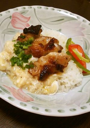 ふわふわ～洋風親子丼-レシピのメイン写真