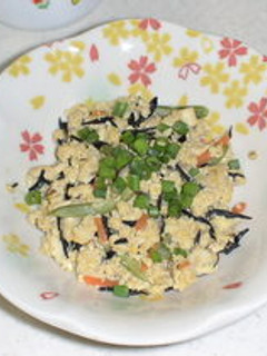 炒り豆腐-レシピのメイン写真
