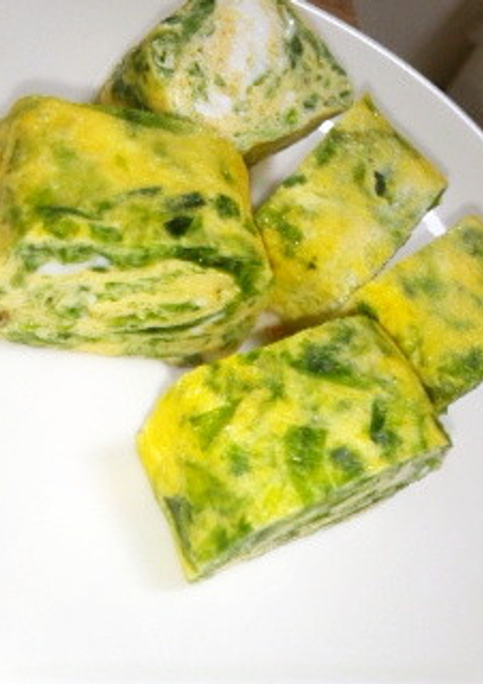 *あおさの卵焼き*-レシピのメイン写真