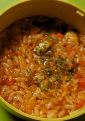 べたべたしない！お弁当用チキンライス-レシピのメイン写真