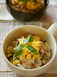 ヘルシー♪ひじきの煮物入り混ぜご飯-レシピのメイン写真