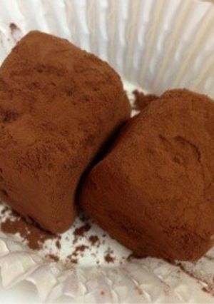 簡単にできる生チョコ-レシピのメイン写真