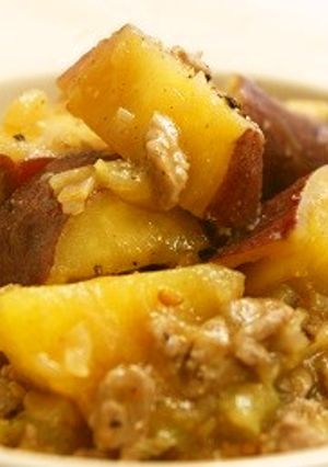 さつま芋の麻婆丼-レシピのメイン写真