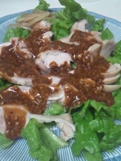チキンの粒マスタードソースかけ-レシピのメイン写真