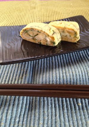 しそチーズ卵焼き〜お弁当におつまみに-レシピのメイン写真