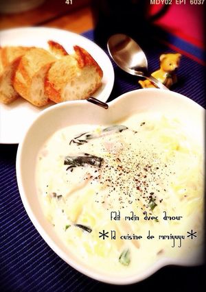 ＊ルーなし簡単！無添加クリームシチュー＊-レシピのメイン写真