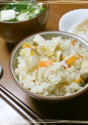 【新あいみ】だけで絶品！炊き込みご飯-レシピのメイン写真