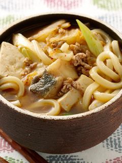 ピリ辛チゲうどん-レシピのメイン写真