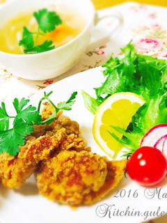 米粉をブレンド♪こだわりの唐揚げ-レシピのメイン写真