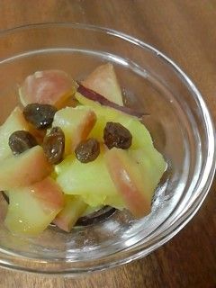 お便秘解消!さつま芋と林檎の甘露煮-レシピのメイン写真