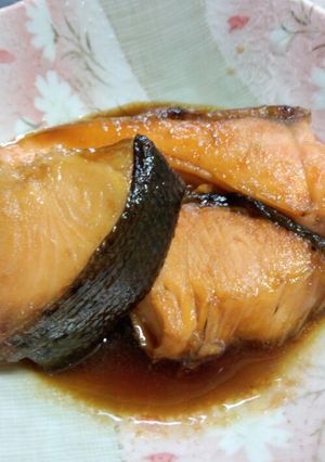 ☆鮭のあまじょっぱ煮☆-レシピのメイン写真