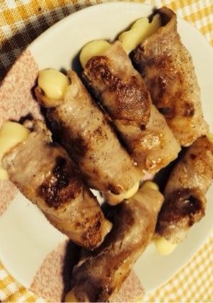 キャンディチーズの豚肉巻き♡-レシピのメイン写真