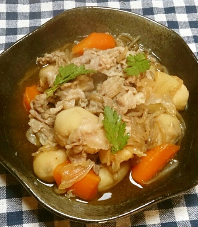 美味しい♪里芋の肉じゃが風-レシピのメイン写真