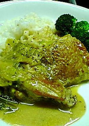 チキンとねぎのストロガノ風♪-レシピのメイン写真