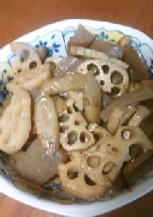 ちょっと古びた根菜の炒め煮-レシピのメイン写真