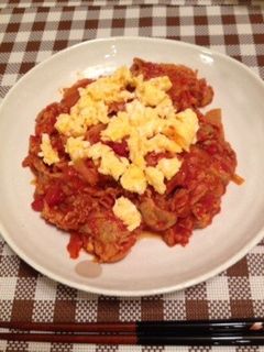 簡単♪美味しい豚肉のトマト煮込み-レシピのメイン写真