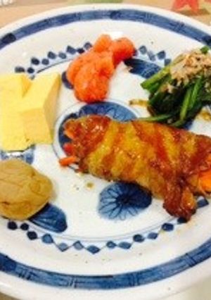 人参が余れば❤︎豚ばらお野菜巻き！-レシピのメイン写真