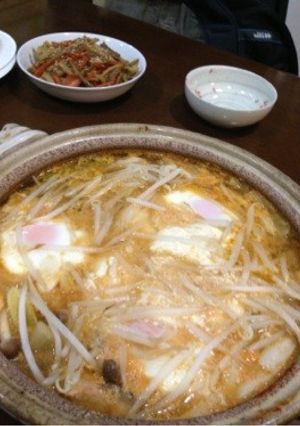 おぼろ豆腐のチゲ鍋-レシピのメイン写真