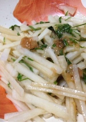 大根の梅サラダ-レシピのメイン写真