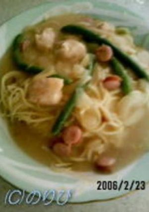 残り物パスタ-レシピのメイン写真