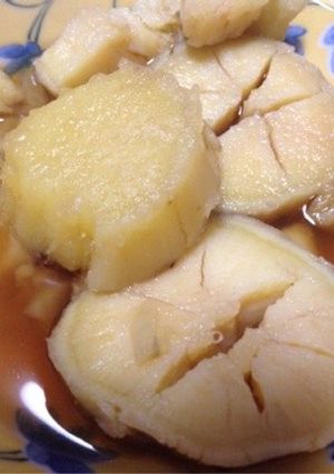 旦那の大好きな薩摩芋で甘煮-レシピのメイン写真