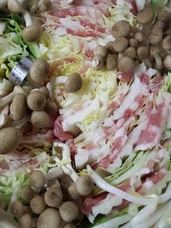 白菜と豚肉のさっぱり蒸し野菜♪-レシピのメイン写真