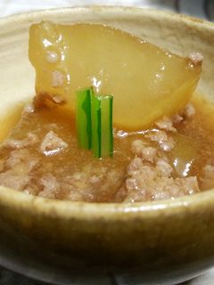 冬瓜のそぼろあんかけ-レシピのメイン写真
