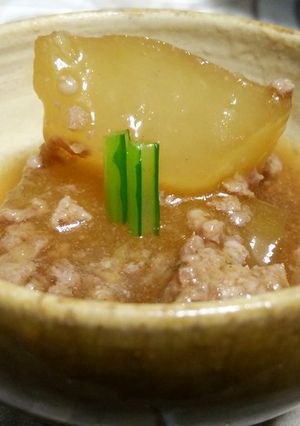 冬瓜のそぼろあんかけ-レシピのメイン写真