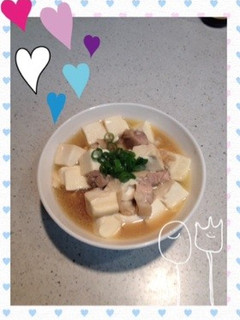 鶏肉と豆腐の煮物-レシピのメイン写真