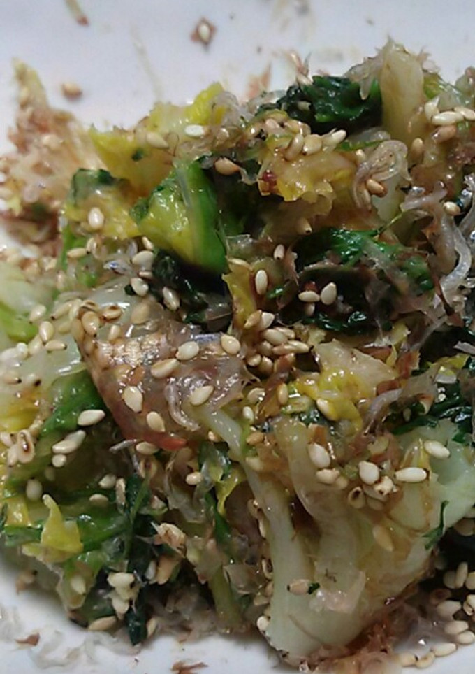 白菜とほうれん草のWおひたし-レシピのメイン写真