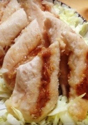 簡単‼ささみの梅肉焼き♡-レシピのメイン写真