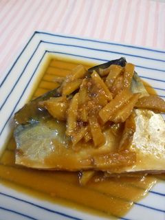 生姜たっぷり♪とろとろさばの味噌煮-レシピのメイン写真