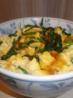 ふわトロ♪ニラ玉あんかけご飯-レシピのメイン写真