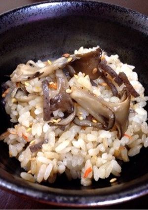 バターでコクうま！舞茸ごはん-レシピのメイン写真