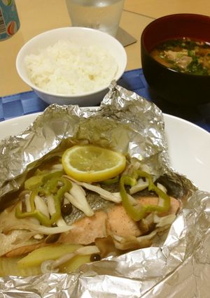 ♥サーモンのホイル焼き♥-レシピのメイン写真