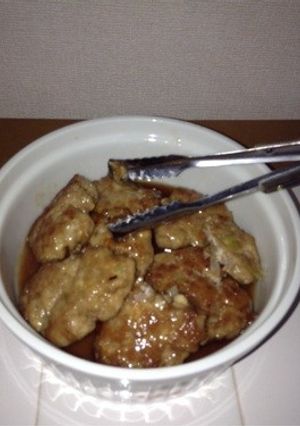 とうふバーグの照り焼き-レシピのメイン写真