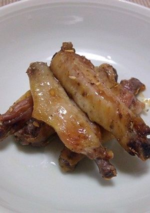 鶏手羽中の山椒焼き-レシピのメイン写真