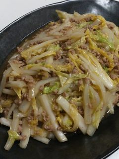 白菜の麻婆風炒め-レシピのメイン写真