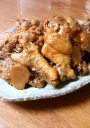 簡単☆鶏手羽元の黒酢煮-レシピのメイン写真