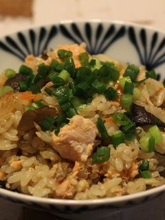 鮭ときのこの炊き込みご飯-レシピのメイン写真