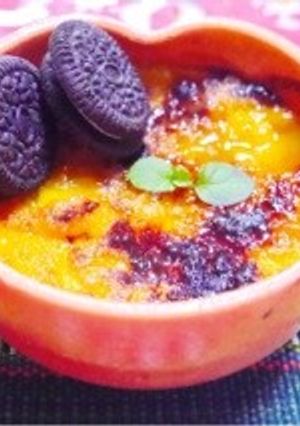 豆腐かぼちゃブリュレ-レシピのメイン写真