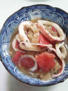 いかと野菜のマリネ-レシピのメイン写真