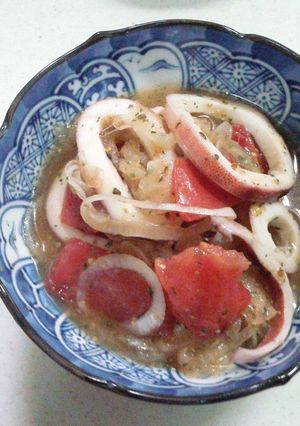 いかと野菜のマリネ-レシピのメイン写真
