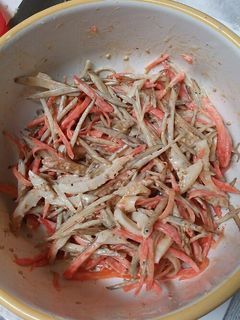 ごぼうサラダ-レシピのメイン写真