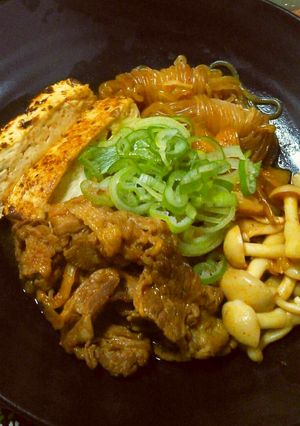 ピリ辛!韓国風な肉豆腐-レシピのメイン写真