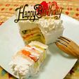 簡単豪華♪フルーツサンドケーキ