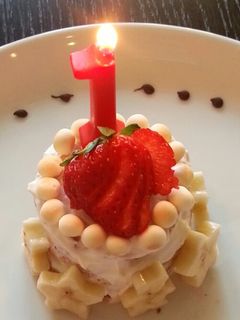 1歳 誕生日ケーキ-レシピのメイン写真