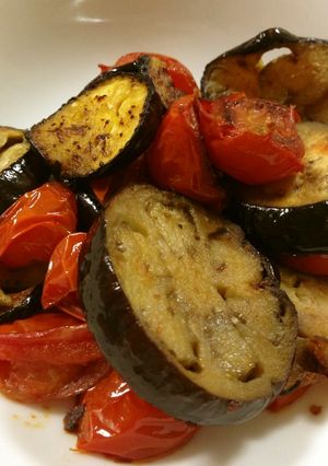 なすとプチトマトのイタリアン炒め-レシピのメイン写真
